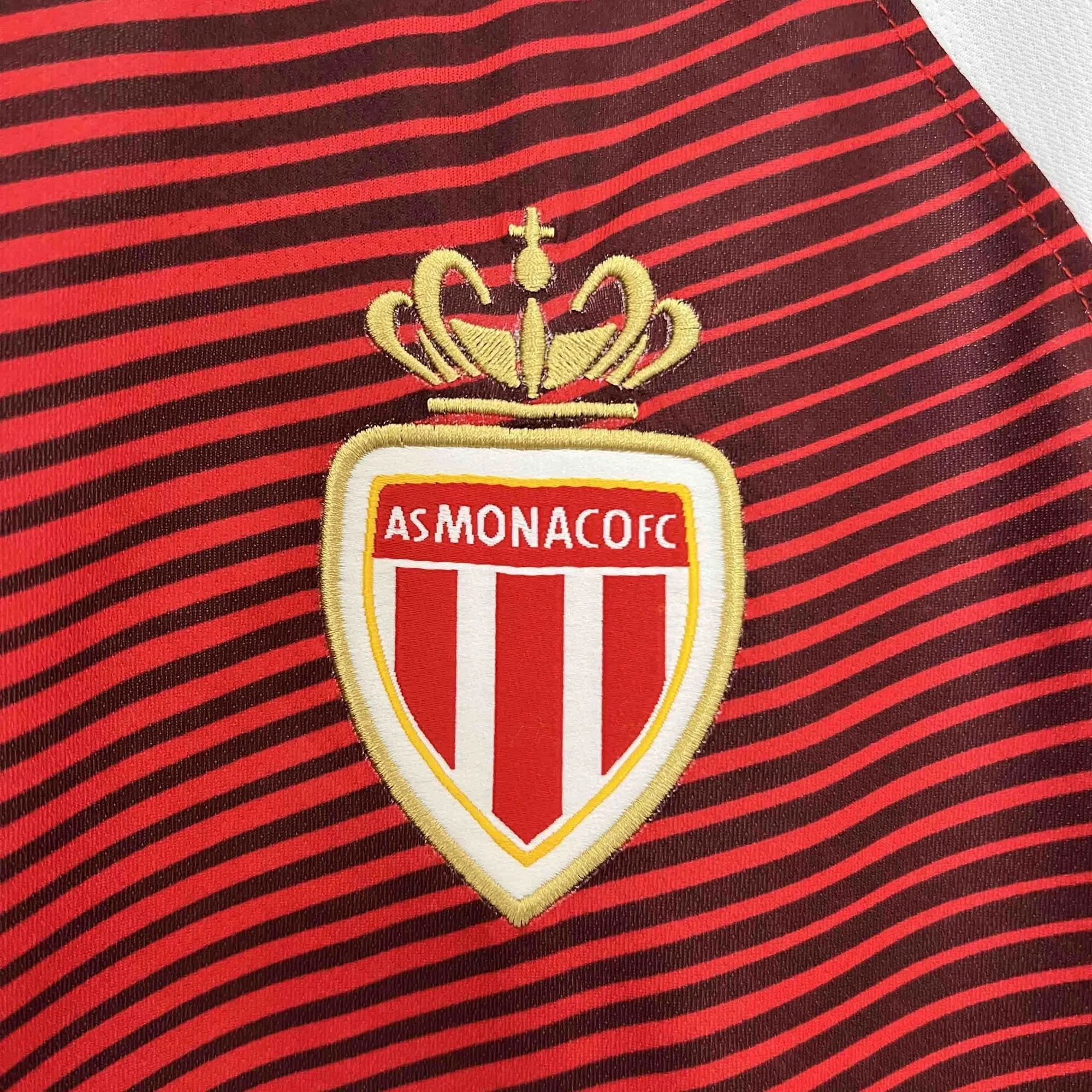 16-17 Monaco Home Retro Kit Football Uniform AAAAJerseys Dropshipping Yupoo 5