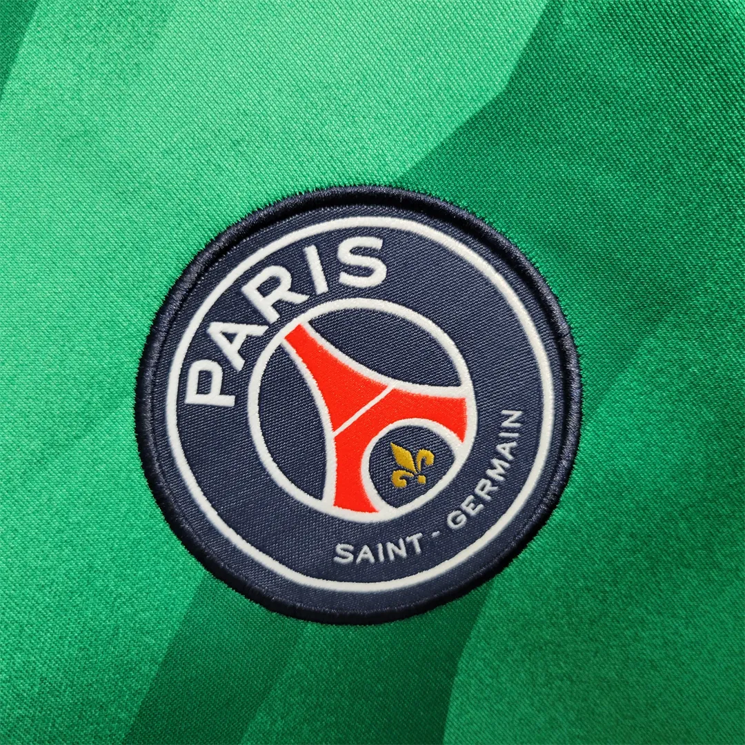 23-24 PSG Green Goalkeeper Long Sleeve 4