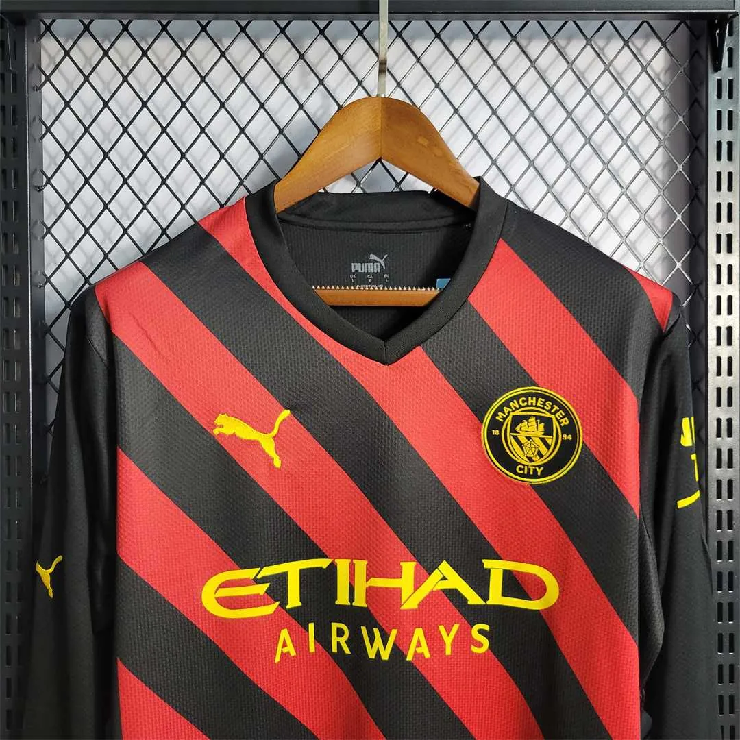 22-23 Manchester City away long sleeves 2