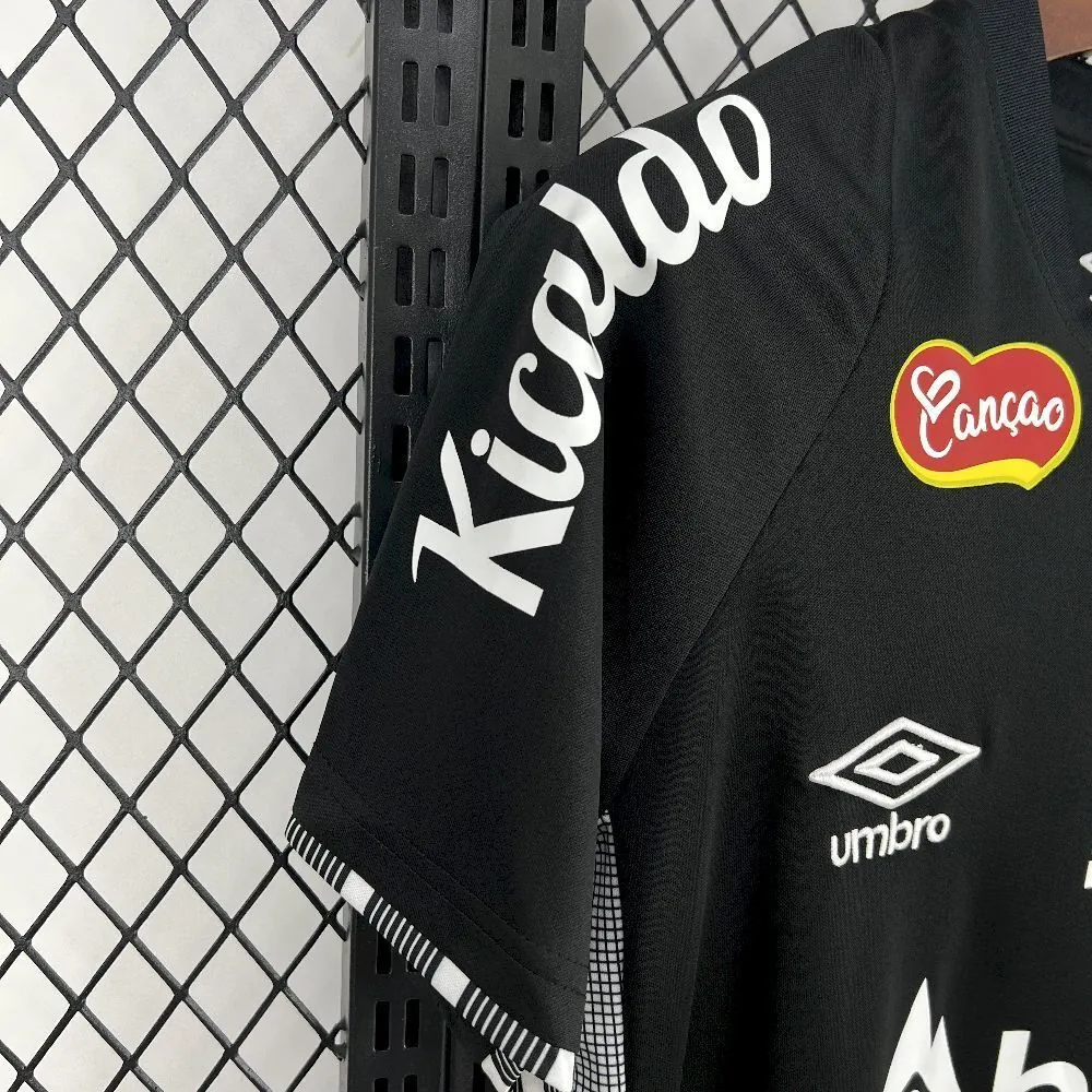 25-26 Santos Black Kit Special Edition Soccer AAAAJersey Yupoo S-2XL 5