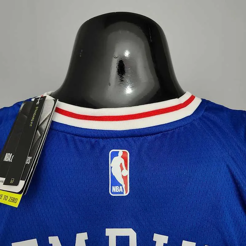 Embiid#21 Detroit Pistons blue 4
