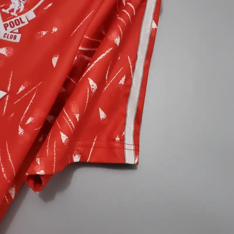 89-91 Retro Liverpool Soccer Jersey Home S-2XL 8