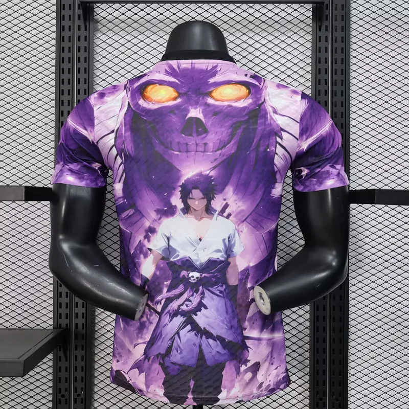 25-26 Japan Naruto & Sasuke Purple Special Edition Kit Player Version Shirt AAAAJersey Wholesal 1