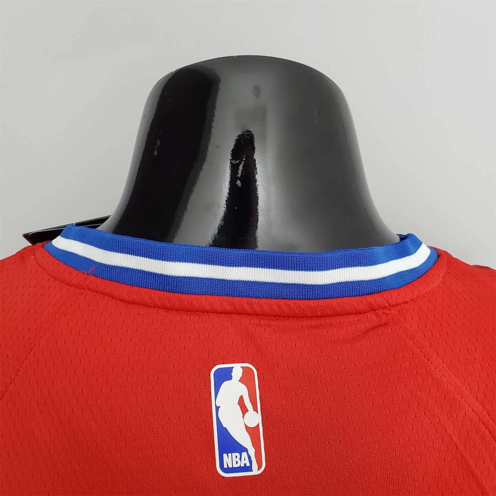 2021 MAXEY#0 76ers Jordan Themed Red NBA Jersey 7
