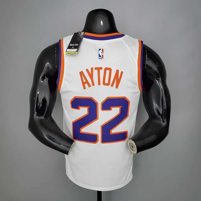 AYTON#22 Phoenix Suns White 5