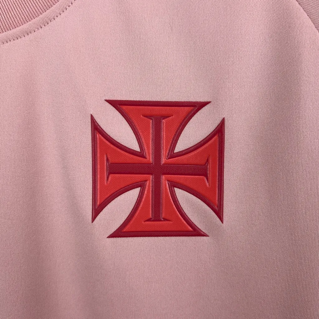 25-26 Vasco Da Gama Pink CRVG Women T-Shirt Football Apparels Soccer AAAAJersey Yupoo 1