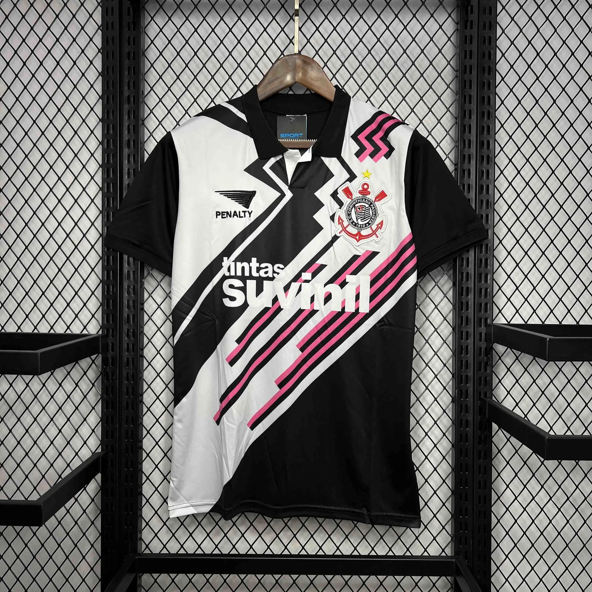 1995 Corinthians Retro Goalkeeper Kit Soccer Uniform AAAAJerseys Dropshipping Yupoo 5