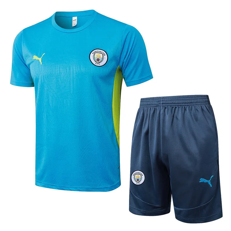 25-26 Manchester City Blue Kit Training Soccer AAAAJersey Yupoo 3