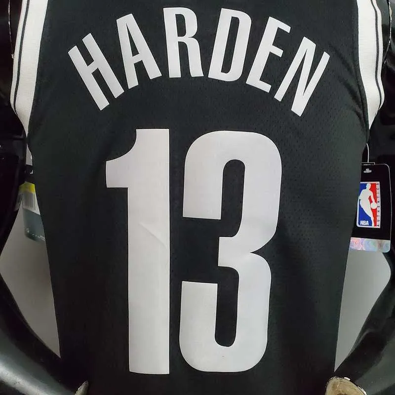 Brooklyn Nets Harden #13 Black 7