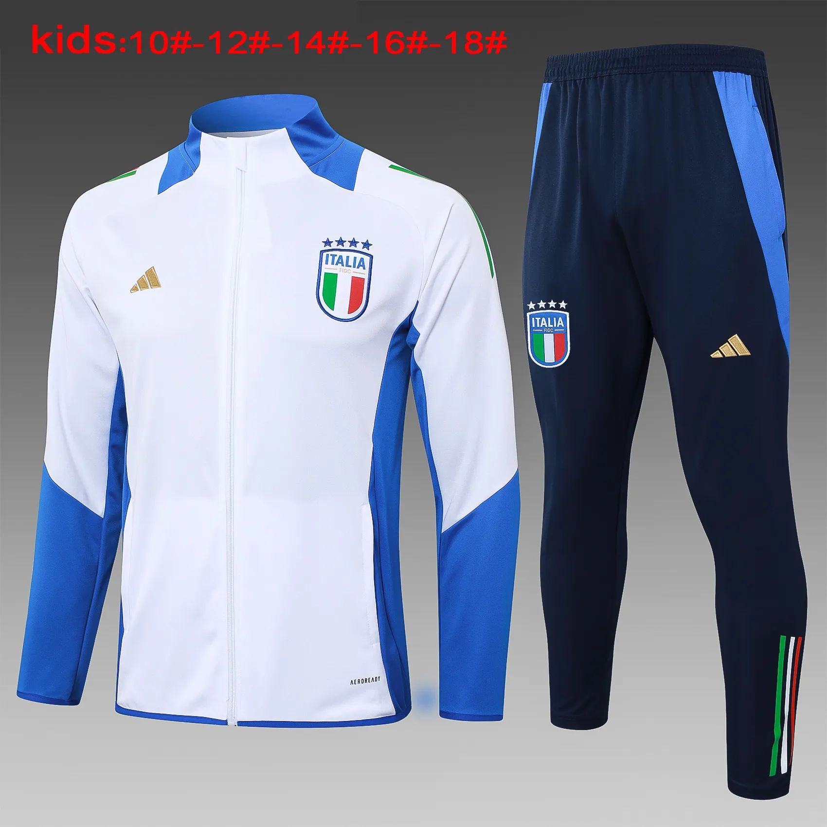 2024 Italy Kids Jacket Football Shirts 1