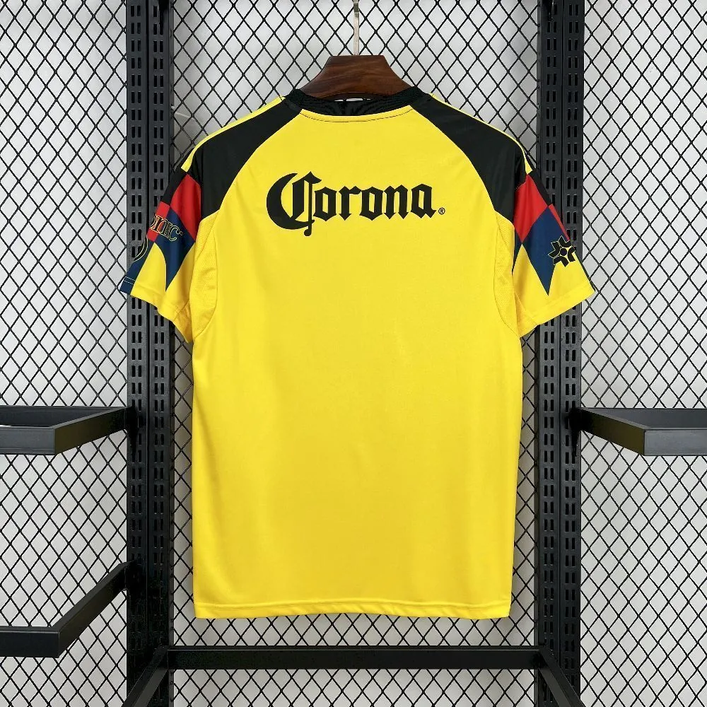 25-26 Club America Home Kit Soccer T-Shirt AAAAJersey Supply Yupoo 3