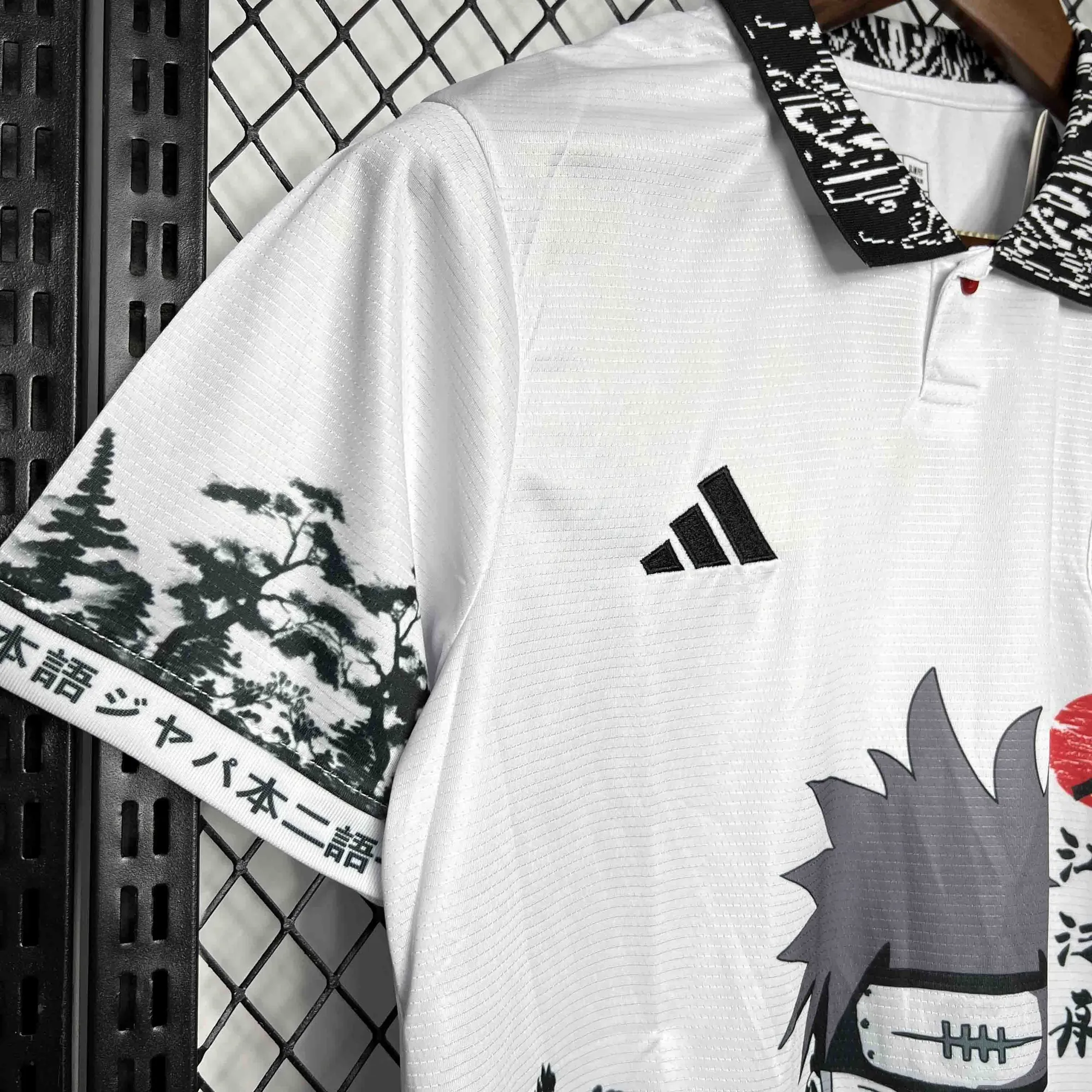 2024 Japan Naruto Akatsuki Anime White Special Edition Soccer Uniform AAAAJersey Dropshiping Yu 3