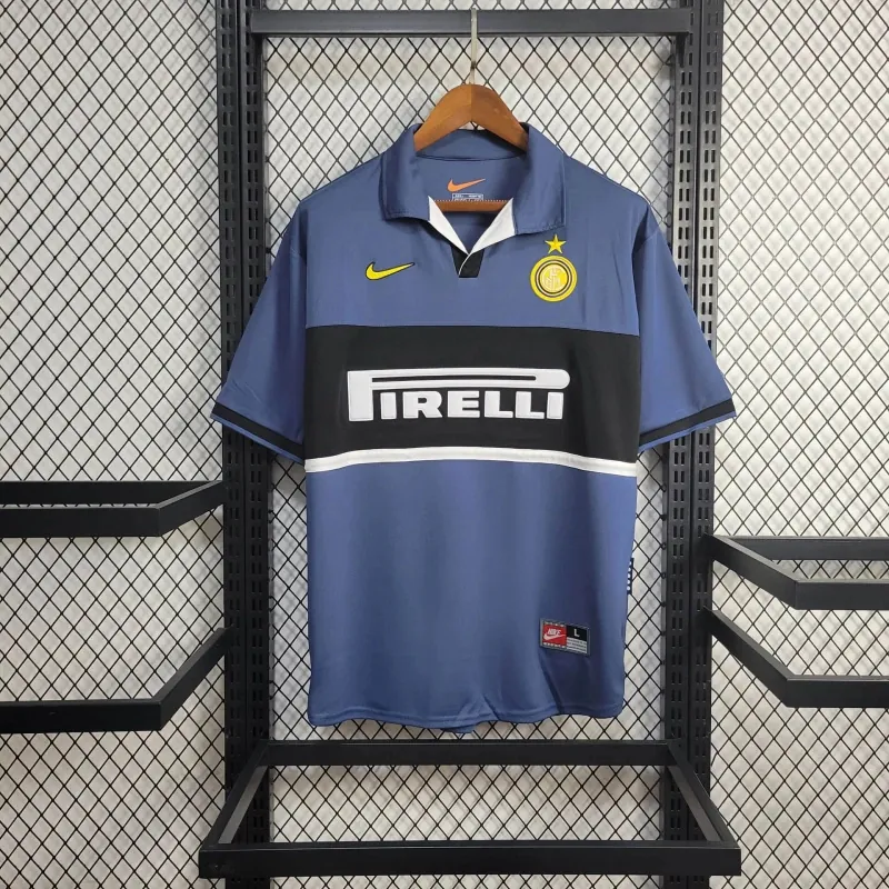 98-99 Inter Milan Third Retro Kit Vintage Shirt Football AAAAJersey Supplier 7