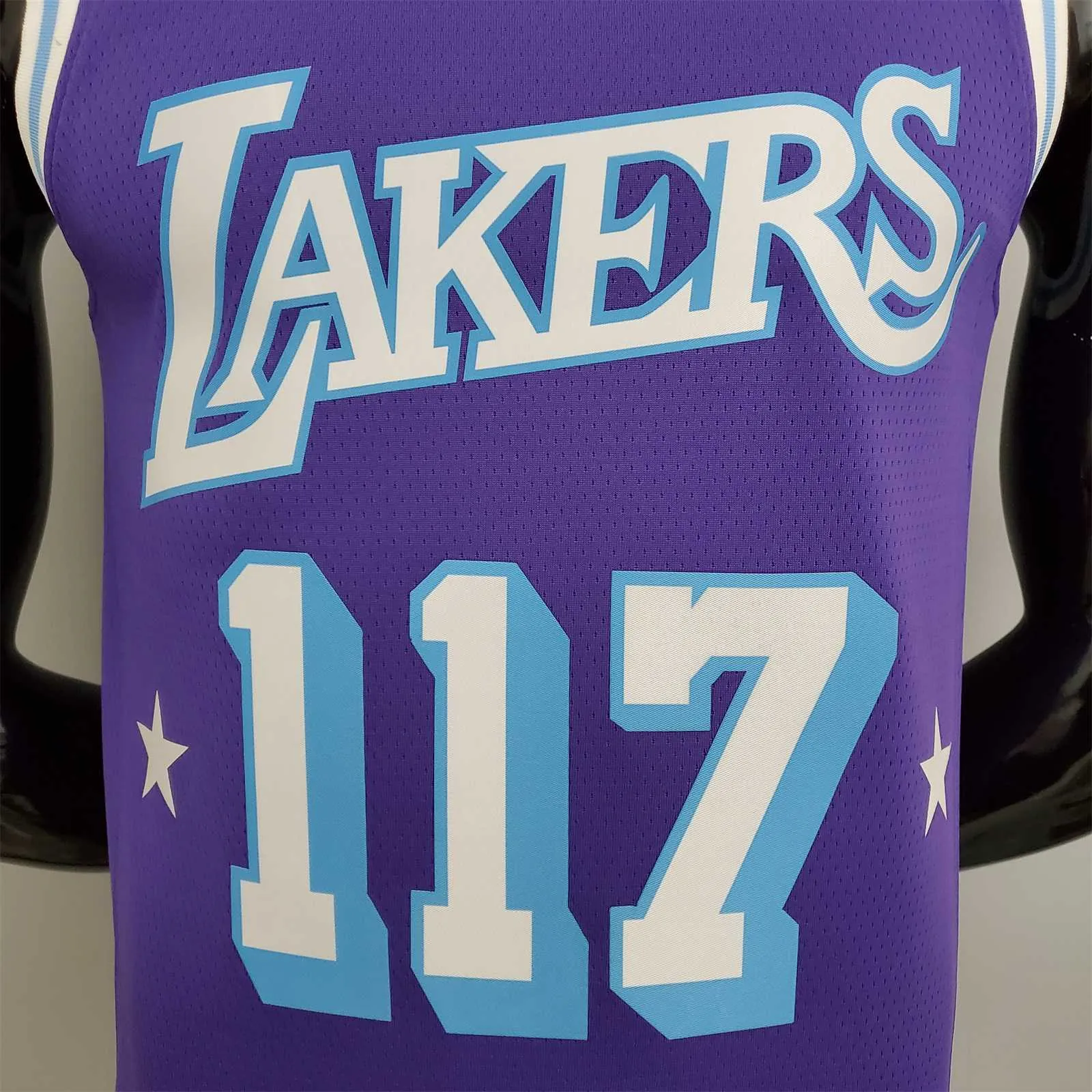 75th Anniversary master chief#117 Lakers White X-BOX Co-branded Purple 6