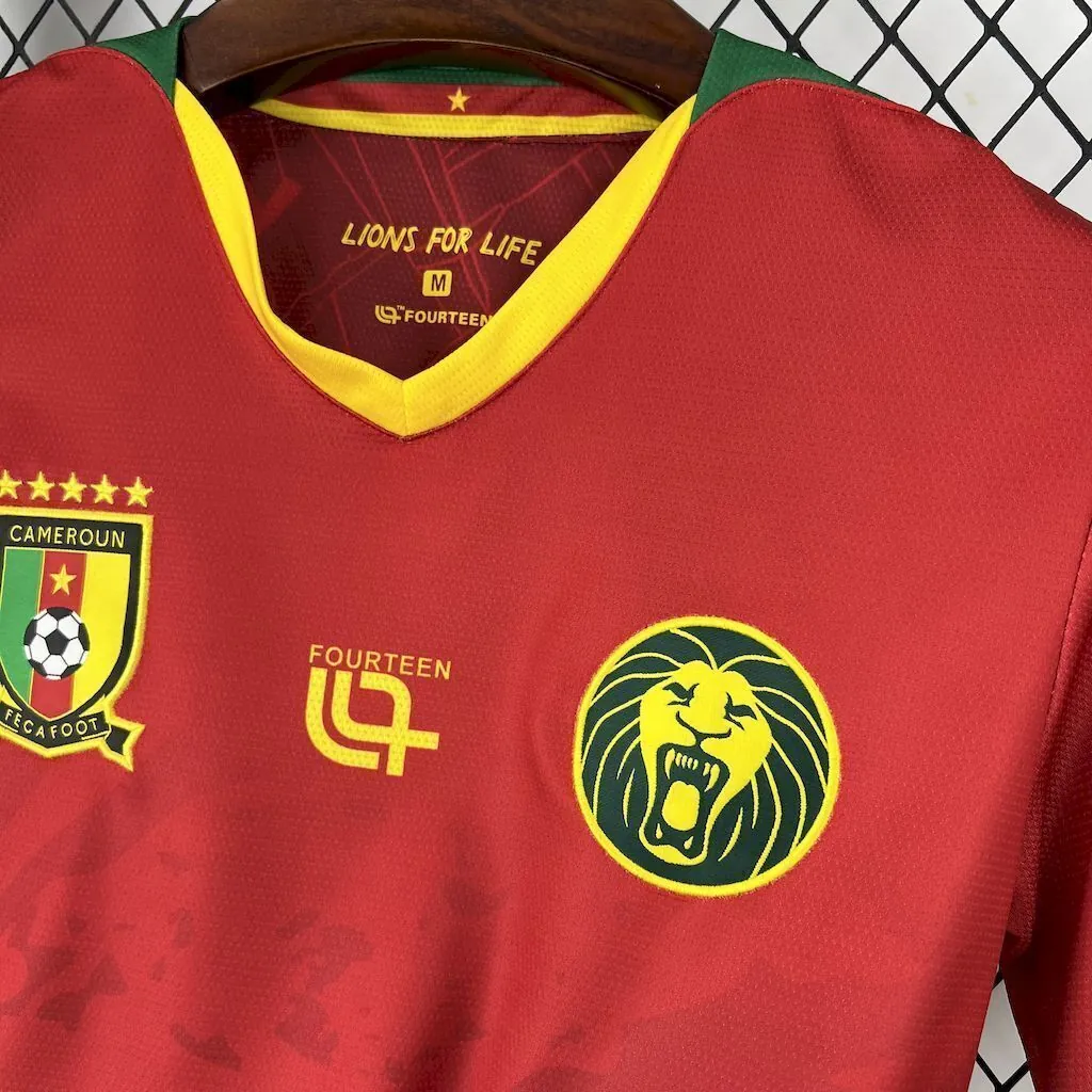 2025 Cameroon Away Kit Football T-Shirt AAAAJersey Supply Yupoo 3