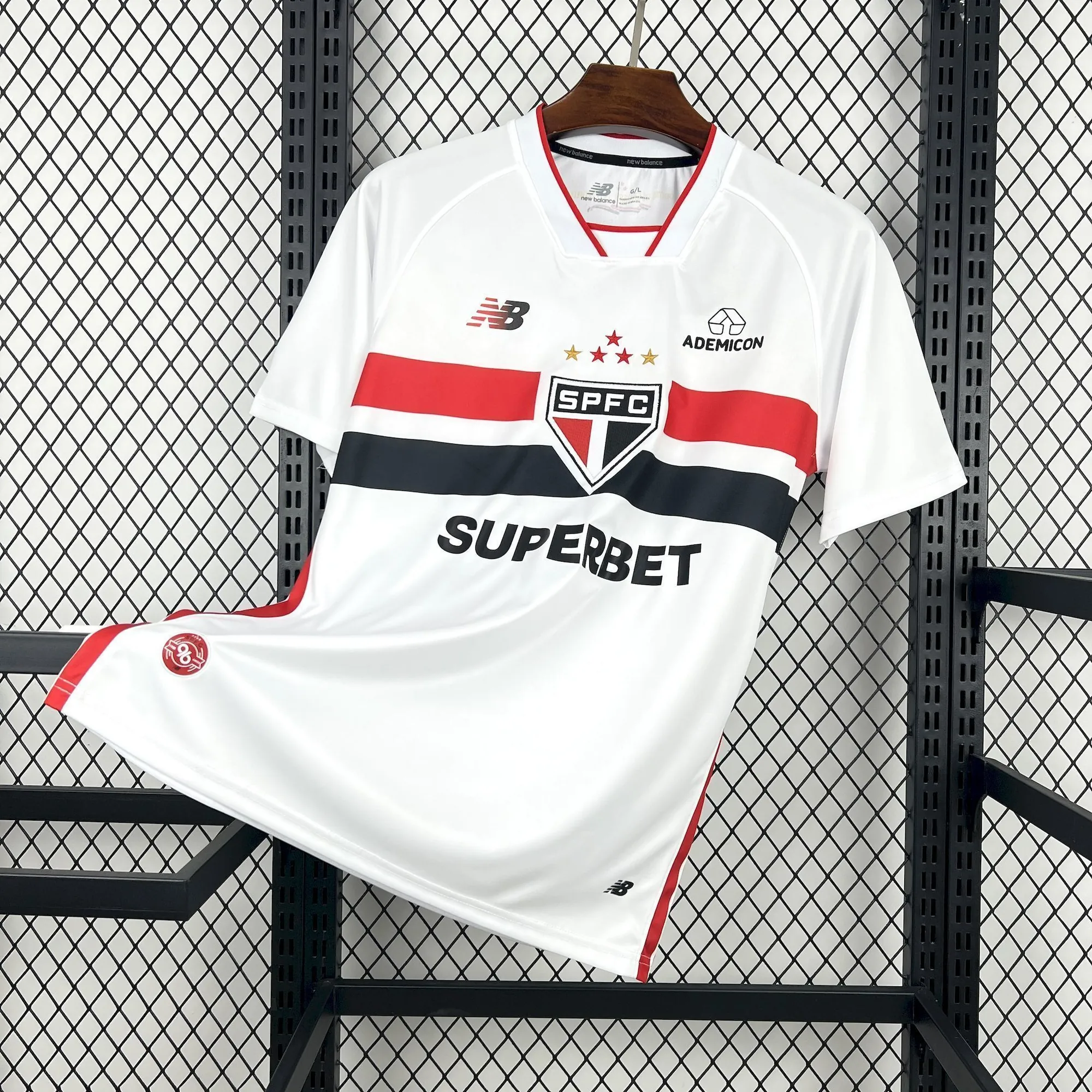 26-27 Sao Paulo Mens Home Kit Soccer Uniforms White T-Shirt AAAAJersey Dropship Yupoo 8