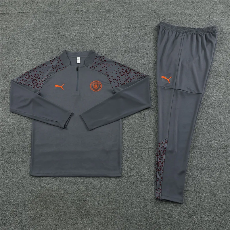 23-24 Manchester City Long Sleeve Training Suit Yupoo 2