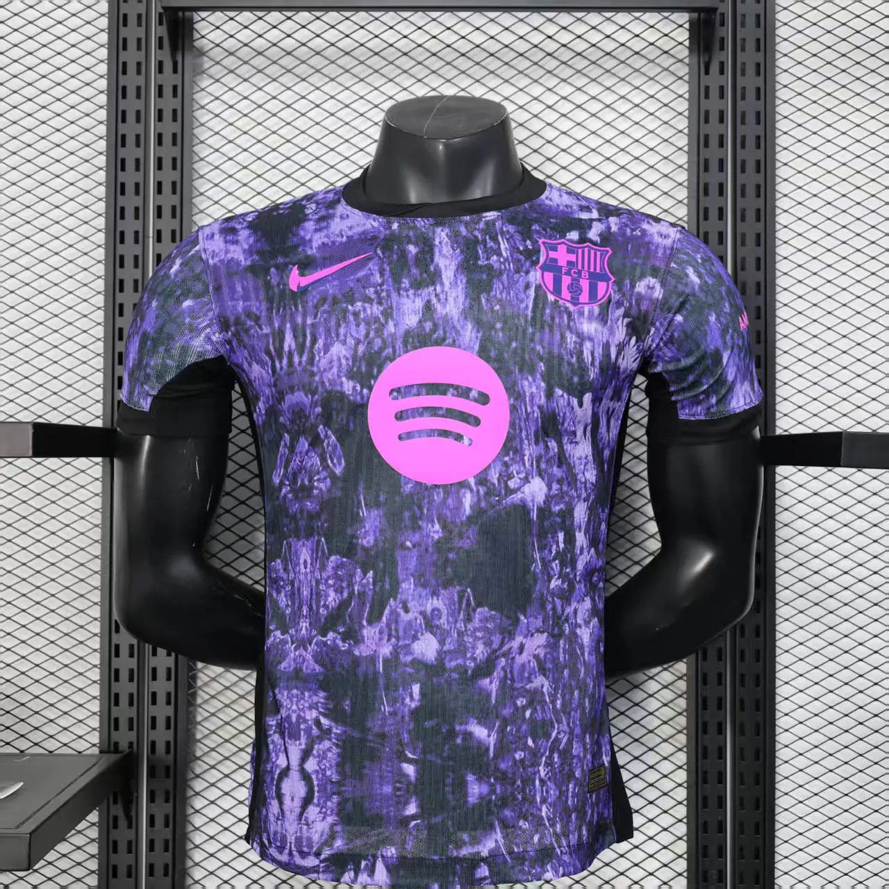 25-26 Barcelona Purple Special Edition Kit Player Version Shirt AAAAJersey Yupoo 3