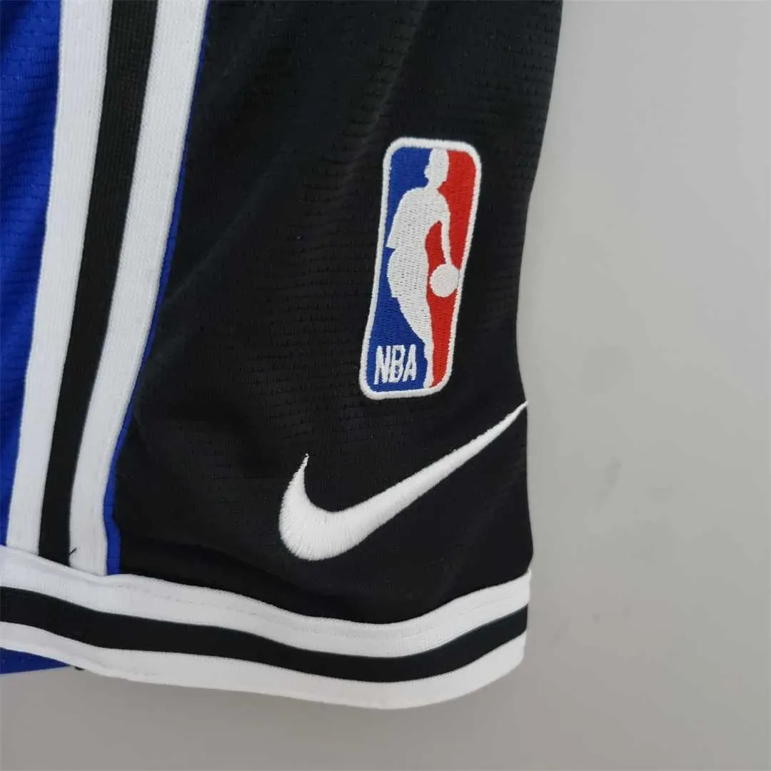 2022 Philadelphia 76ers NBA US Training Shorts Blue Black 4