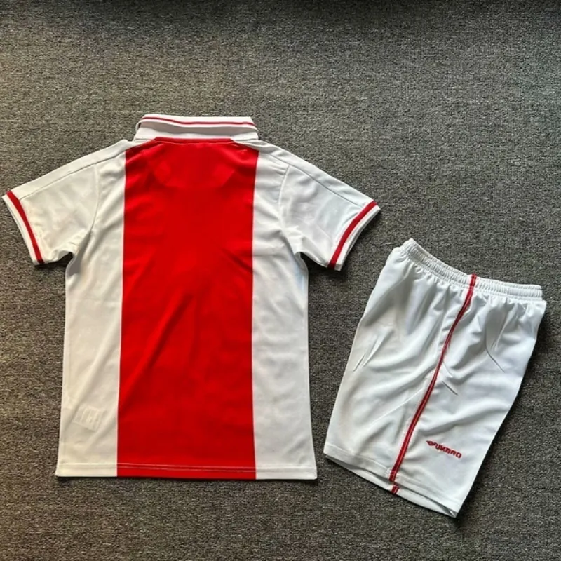 98-99 Ajax Home Retro Kid Kits Youth Apparels Soccer AAAAJersey Yupoo 1