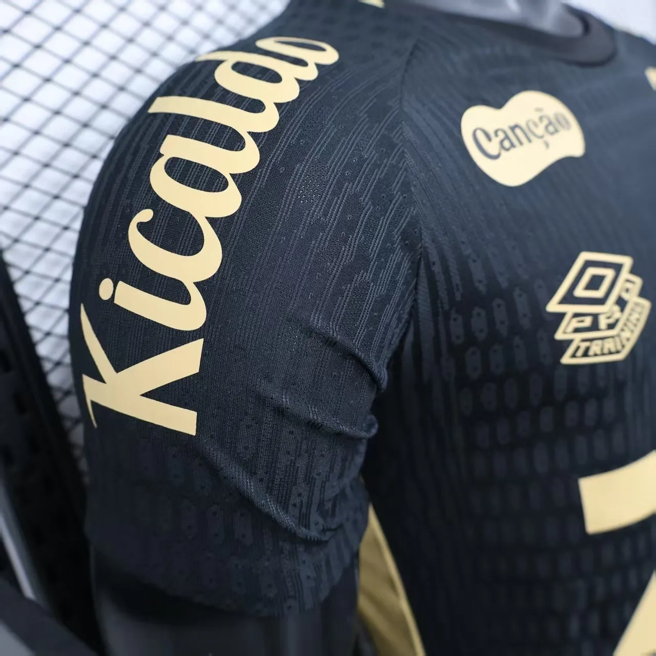 25-26 Santos FC Competition Training Black Player Version Kit AAAAJersey Supplier Yupoo 5