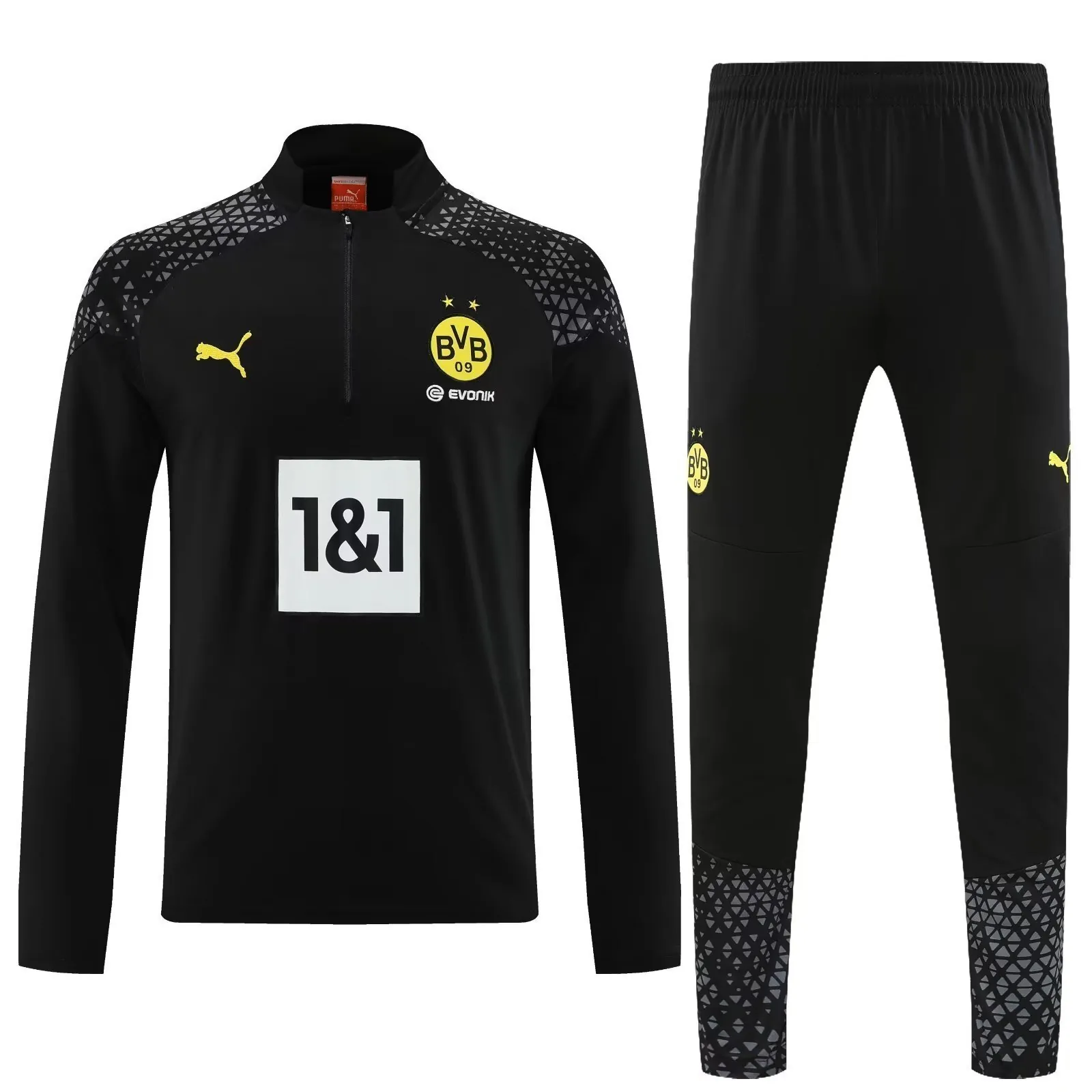 23-24 Dortmund Long Sleeve Training Suit Yupoo 3