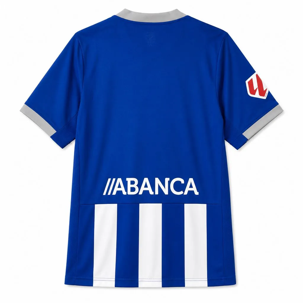 26-27 Deportivo de La Coruna Mens Home Kit Football T-Shirt AAAAJersey Supply Yupoo 11 1