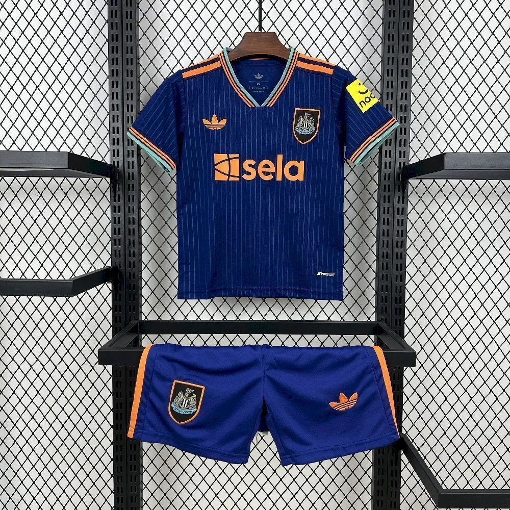 25-26 Newcastle United Third Away Kid Kits Youth Apparels Soccer AAAAJersey Yupoo 11
