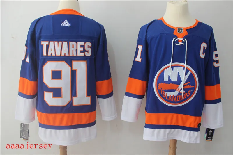 New York Islanders Ice Hockey jersey M-3XL 纽约岛人队冰球服 3