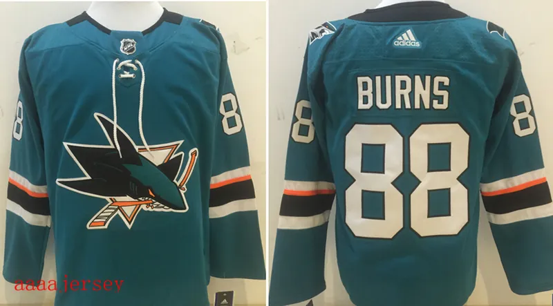 San Jose Sharks ice hockey jersey M-3XL 圣何西鲨鱼队冰球服 2