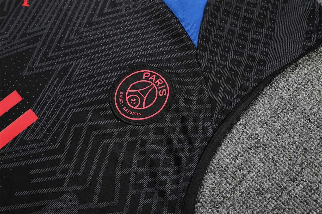 22-23 PSG vest training suit kit Black 11
