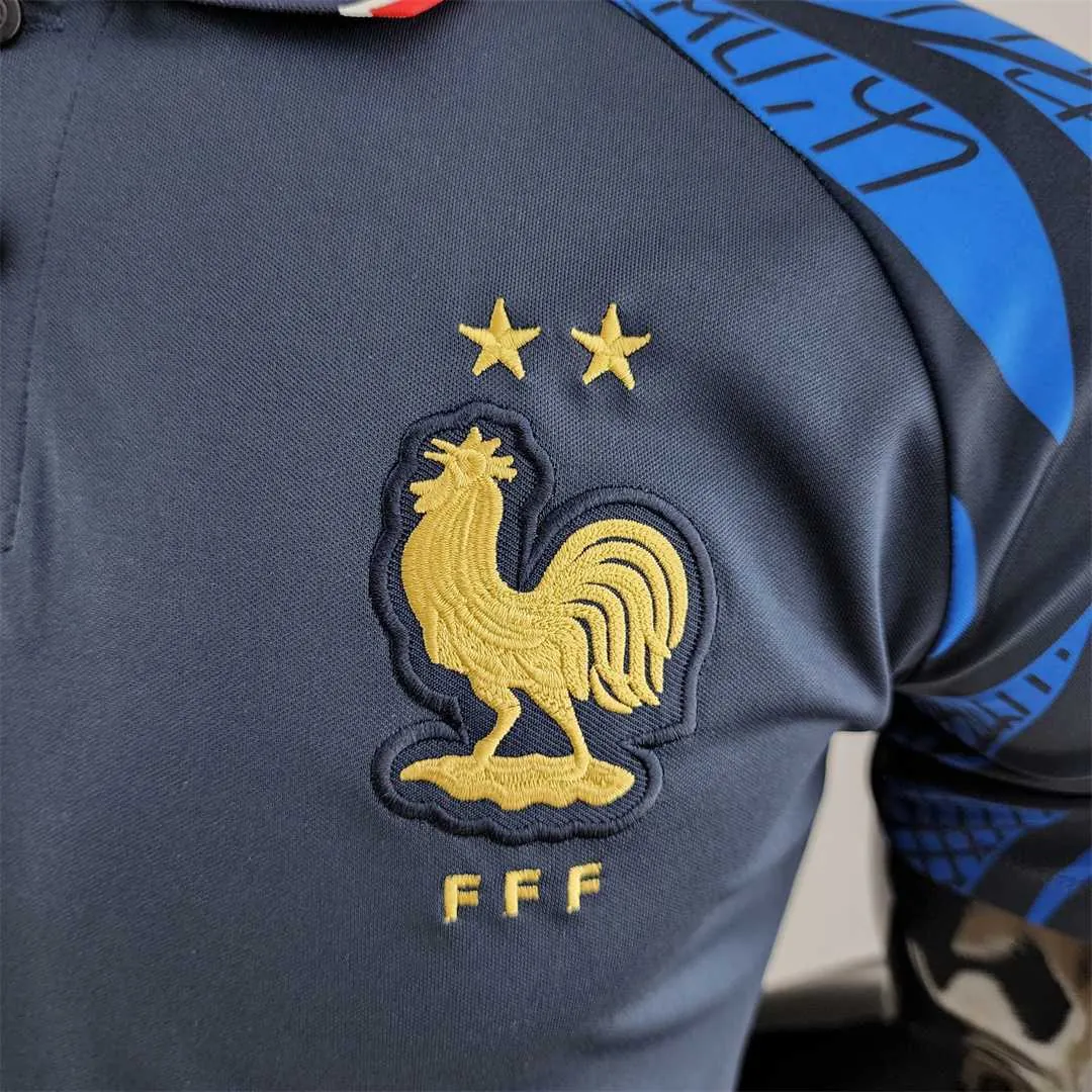 2022 France royal blue POLO 3