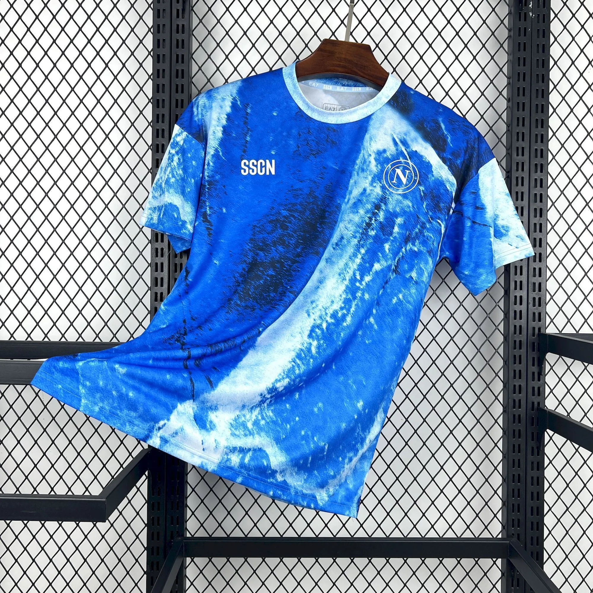 25-26 Napoli Marechiaro Oversize Special Edition Kit Football Shirt AAAAJersey Yupoo 6