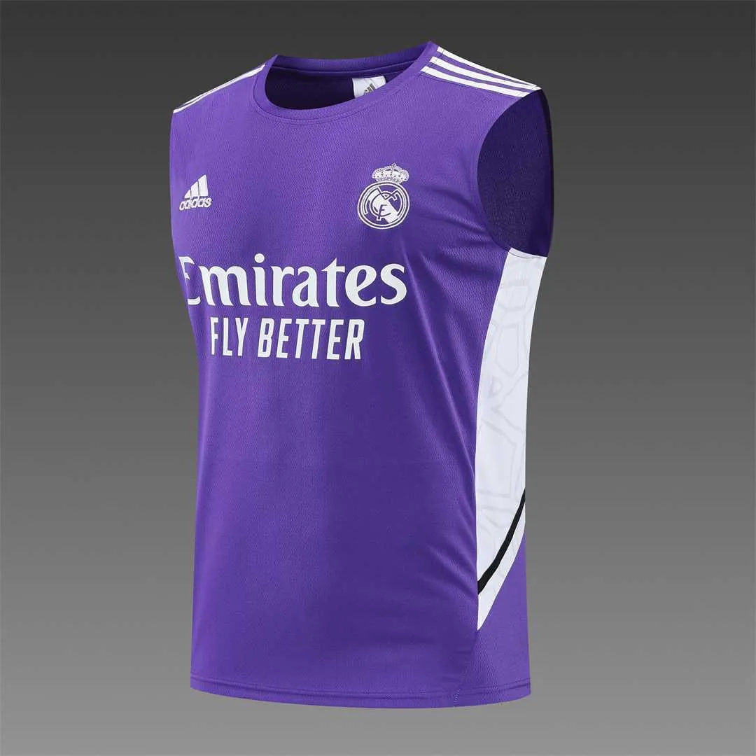 22-23 Real Madrid training suit kit Purple 9