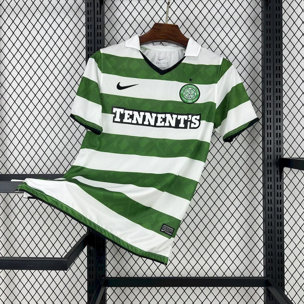 10-12 Celtic Home Retro Kit Vintage Shirt AAAAJersey Yupoo 5