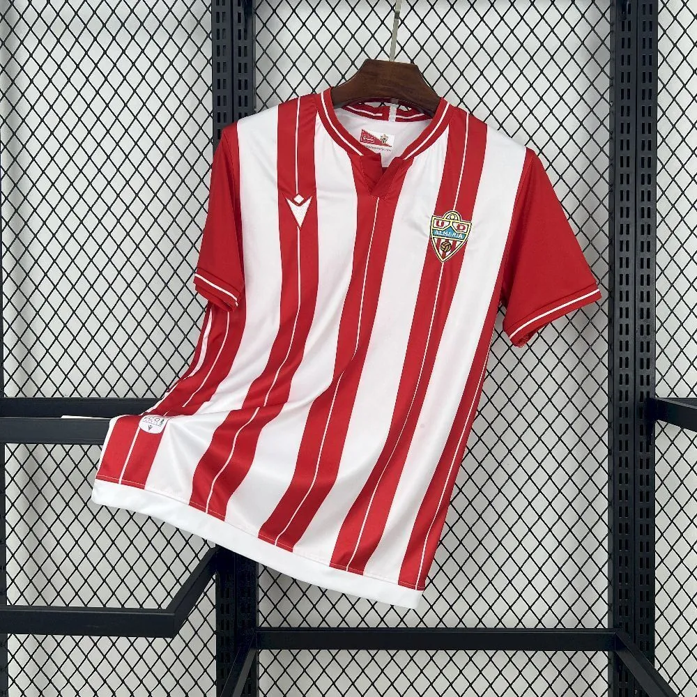 25-26 Almeria Home Kit Football T-Shirt Soccer Uniforms Soccer AAAAJersey Dropshipping Yupoo 4