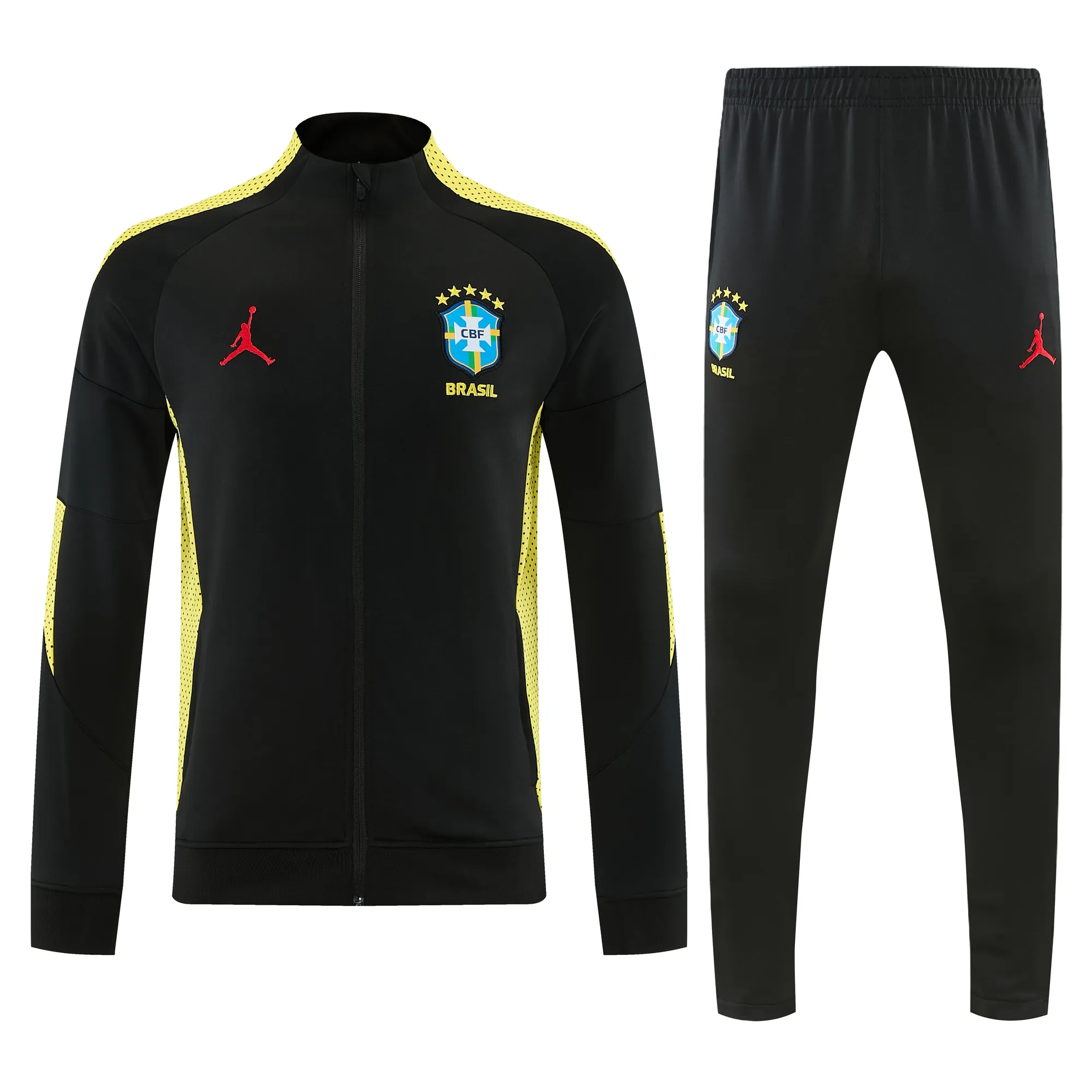 2026 Brazil Mens Kit Full Zipper Jacket Football Tracksuit Yupoo 4 3