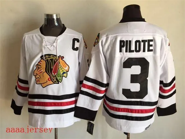 Chicago Blackhawks retro ice hockey jersey M-3XL 芝加哥黑鹰队复古冰球服 8