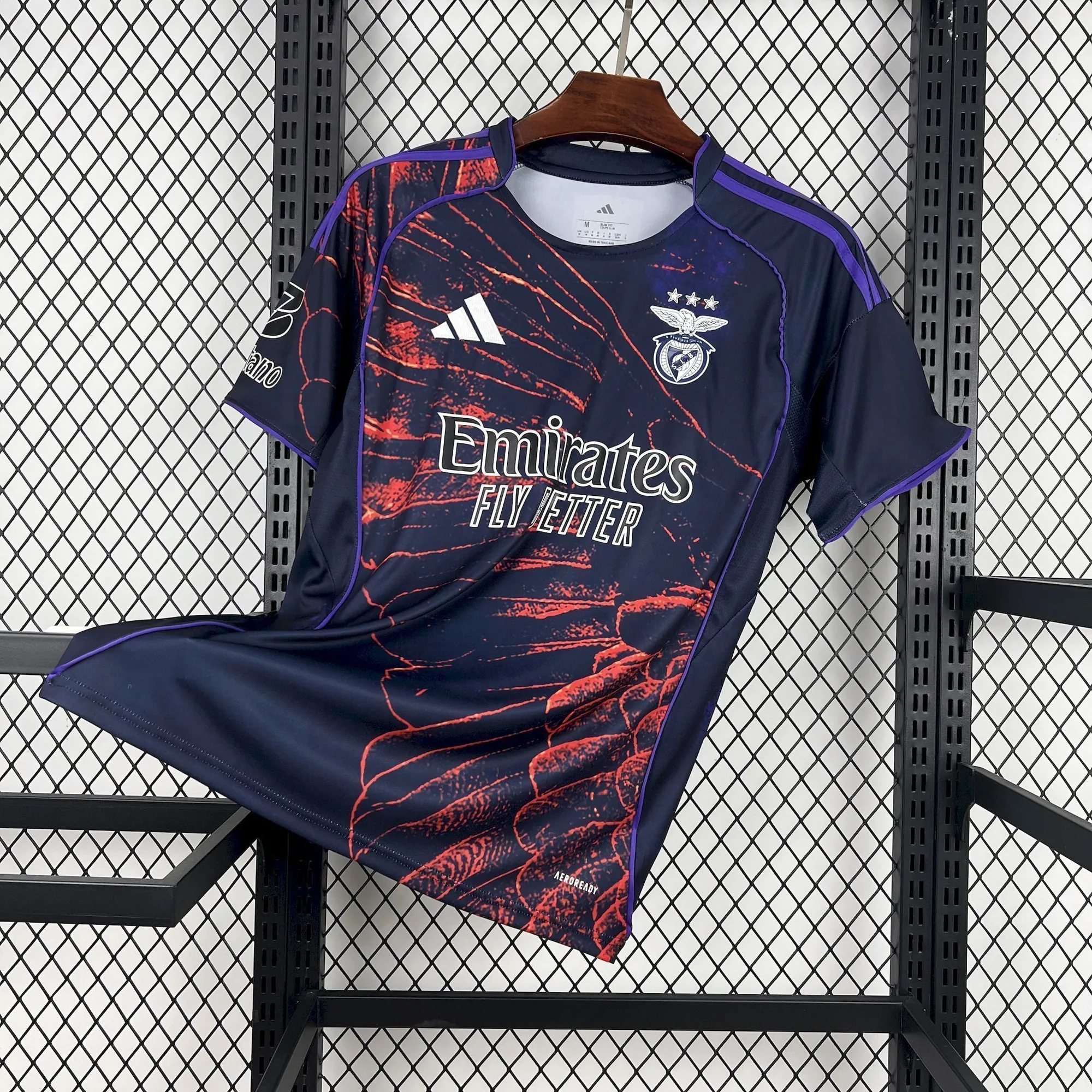 25-26 Benfica Mens Fourth Away Kit Football T-Shirt AAAAJersey Supply Yupoo 4
