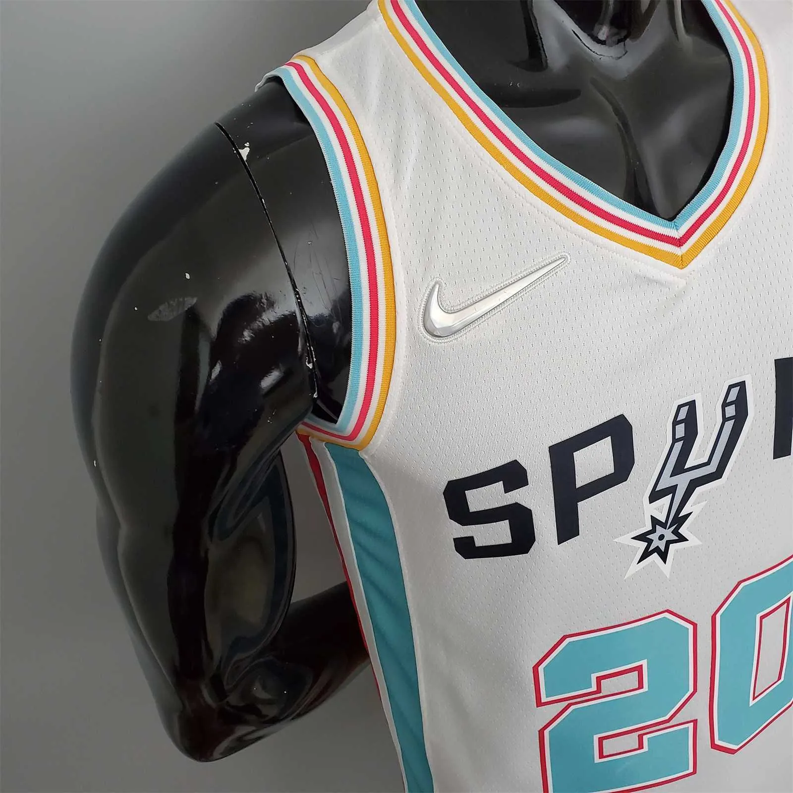 2022 season Ginobili #20 Spurs City Edition White 6