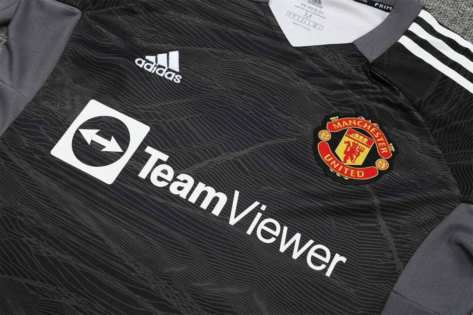 21-22 Manchester United black goalkeeper long sleeve 13