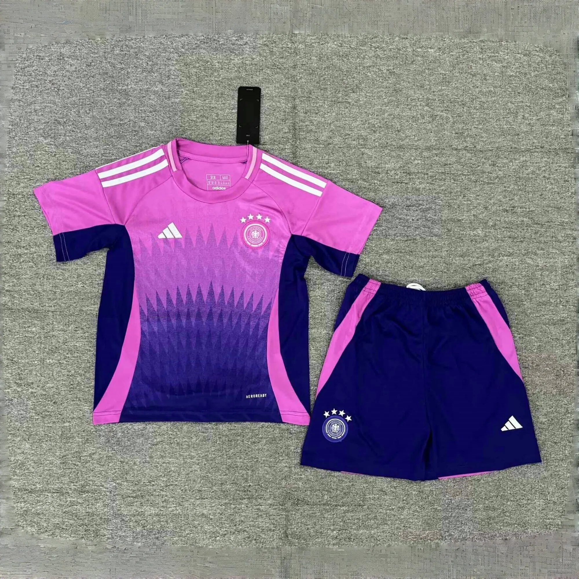 2024 Germany Away Kid Kits UEFA Euro Children Sets Football Replicas Yupoo 4