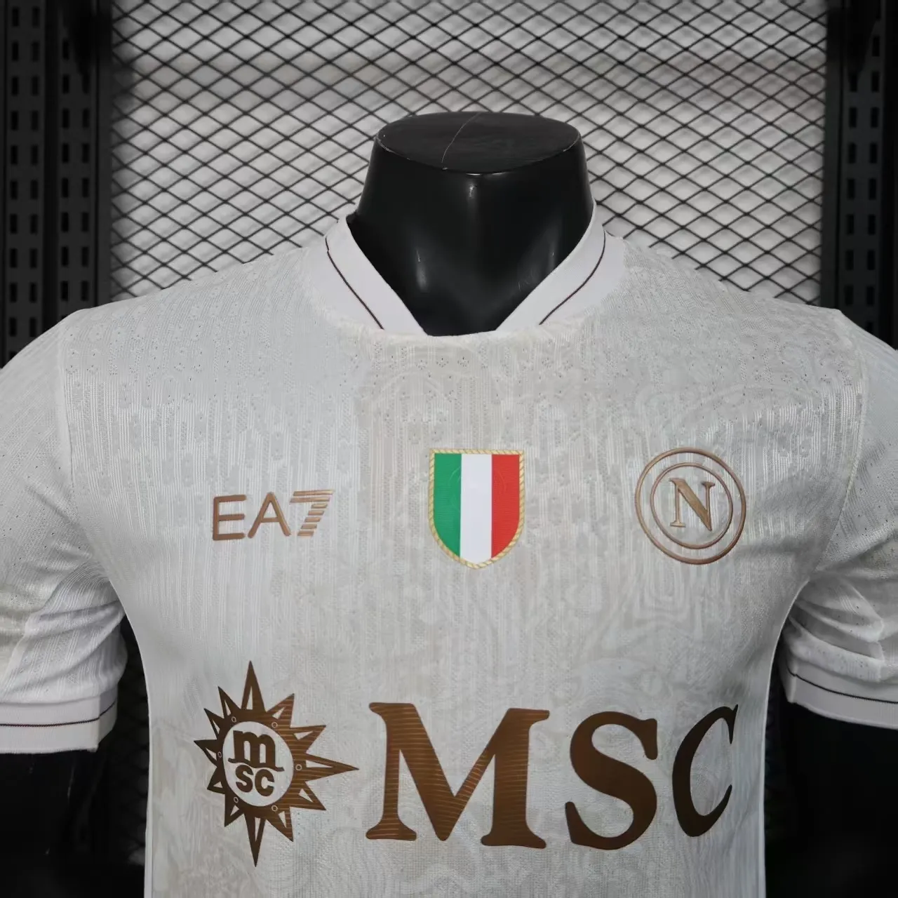 25-26 Napoli Away Kit Football T-Shirt Sport Player Version AAAAJersey Supply Factory Yupoo 3