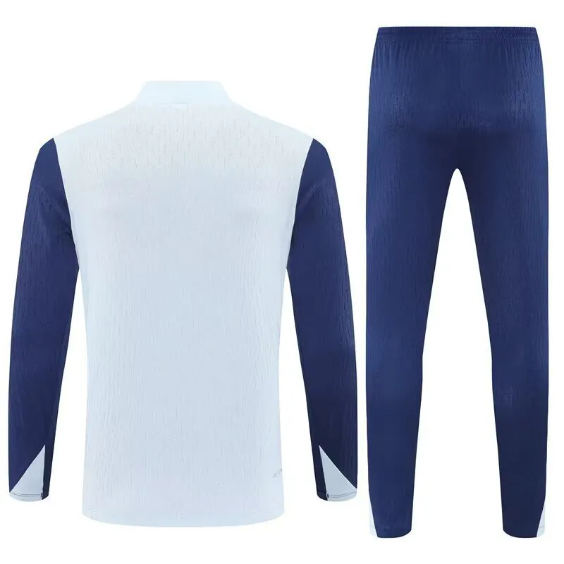 25-26 Inter Milan Grey Training Kits Long Football Tracksuits 2
