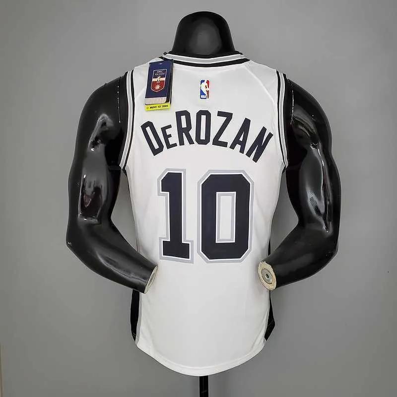 DeROZAN#10 Spurs White 7