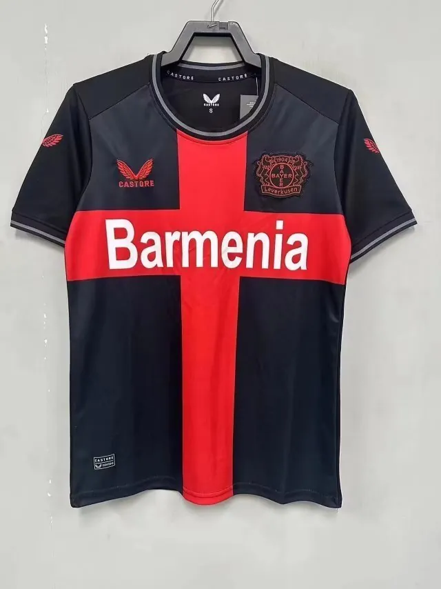 23-24 Bayer 04 Leverkusen Home Kit Football AAAAJersey Supplier 3