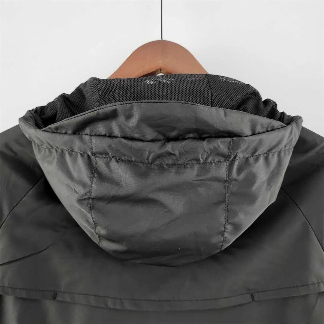 22-23 PSG black windbreaker-1 2