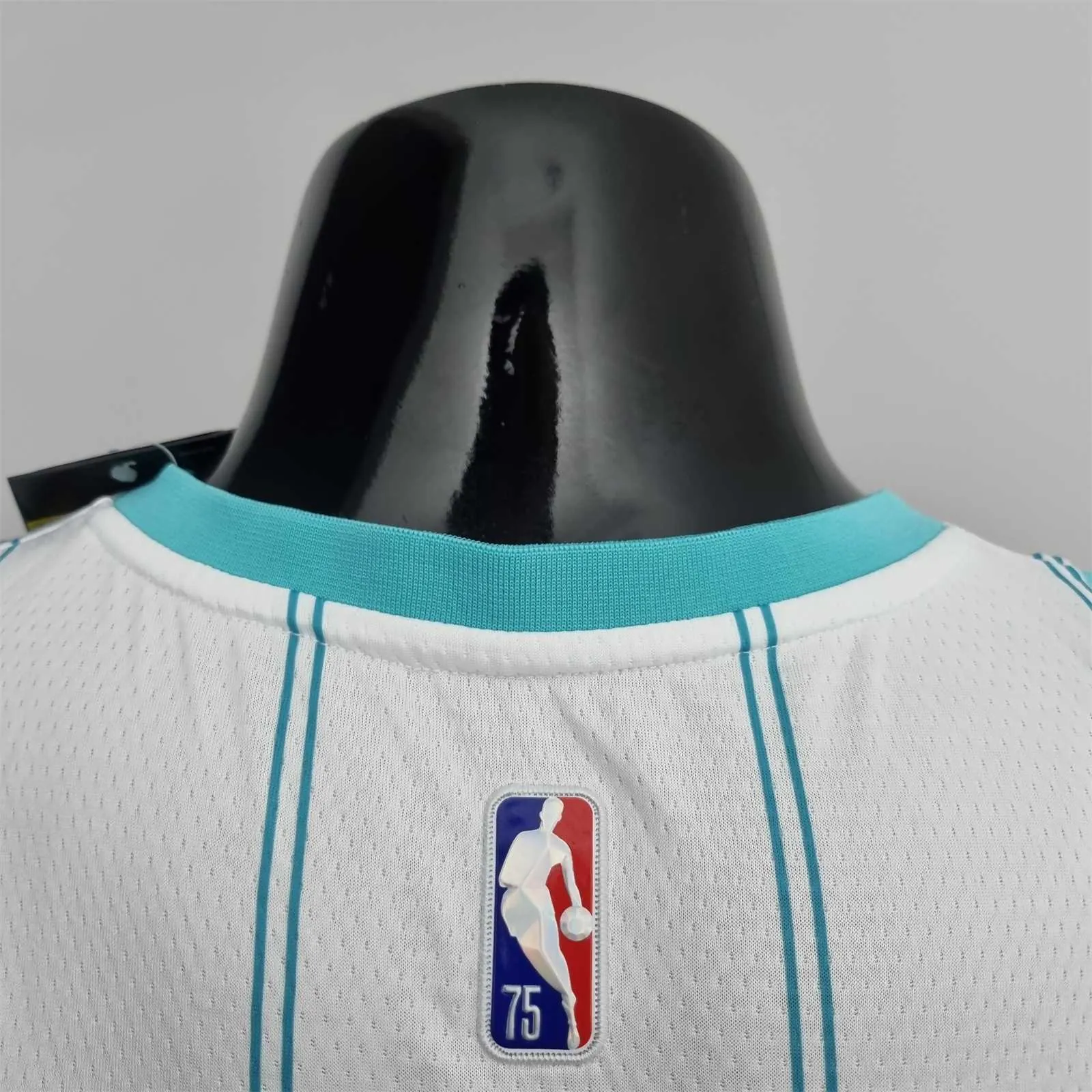 75th Anniversary Oubre #12 Charlotte Hornets White NBA Jersey 3