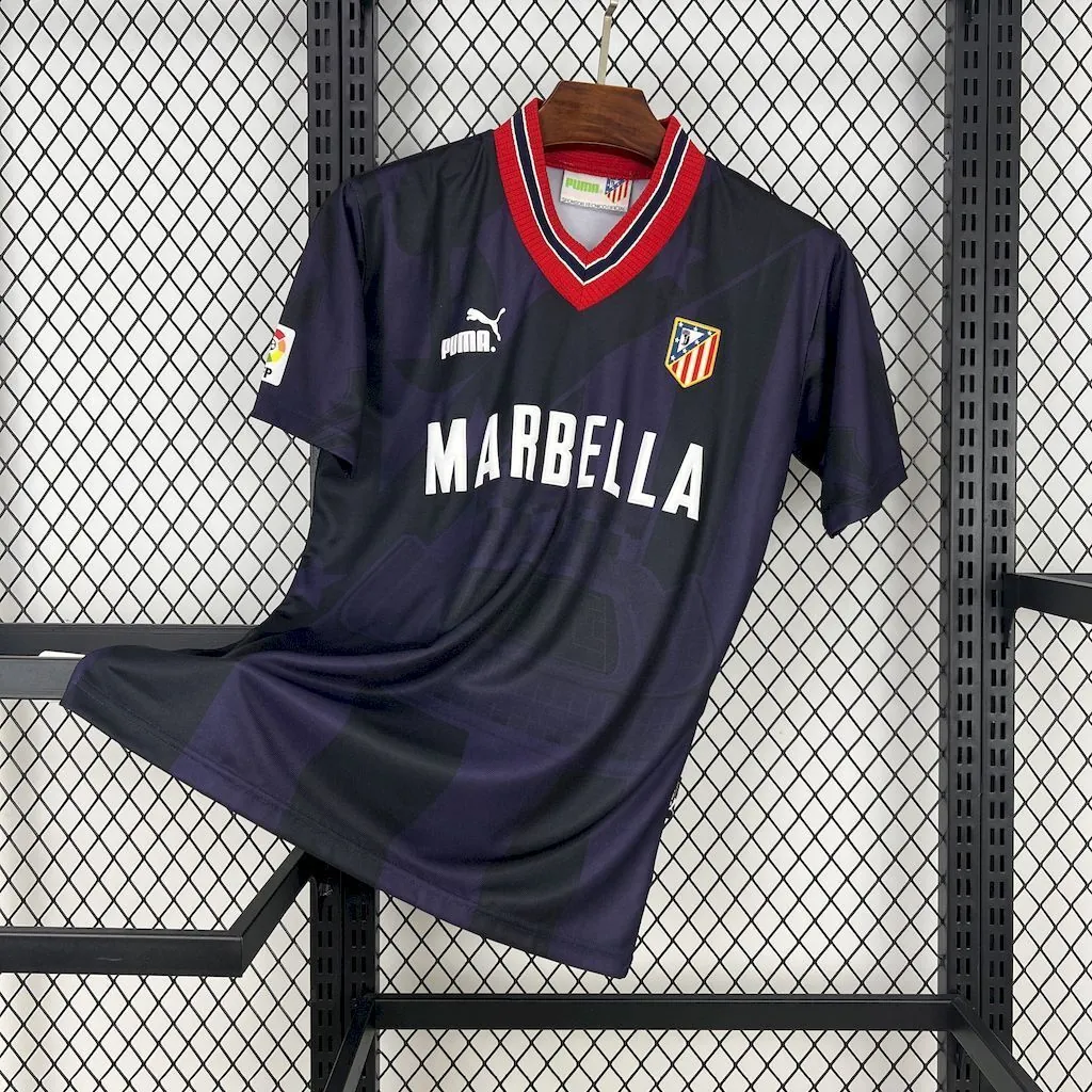 95-96 Atletico Madrid Third Retro Kit Vintage Shirt AAAAJersey Yupoo 7