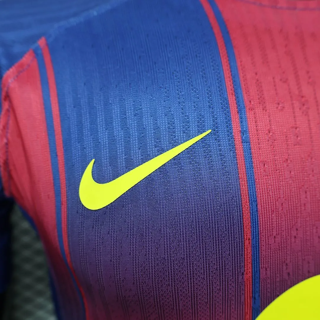 25-26 Barcelona Home Kit Player Version Shirt AAAAJersey Supplier Yupoo 4